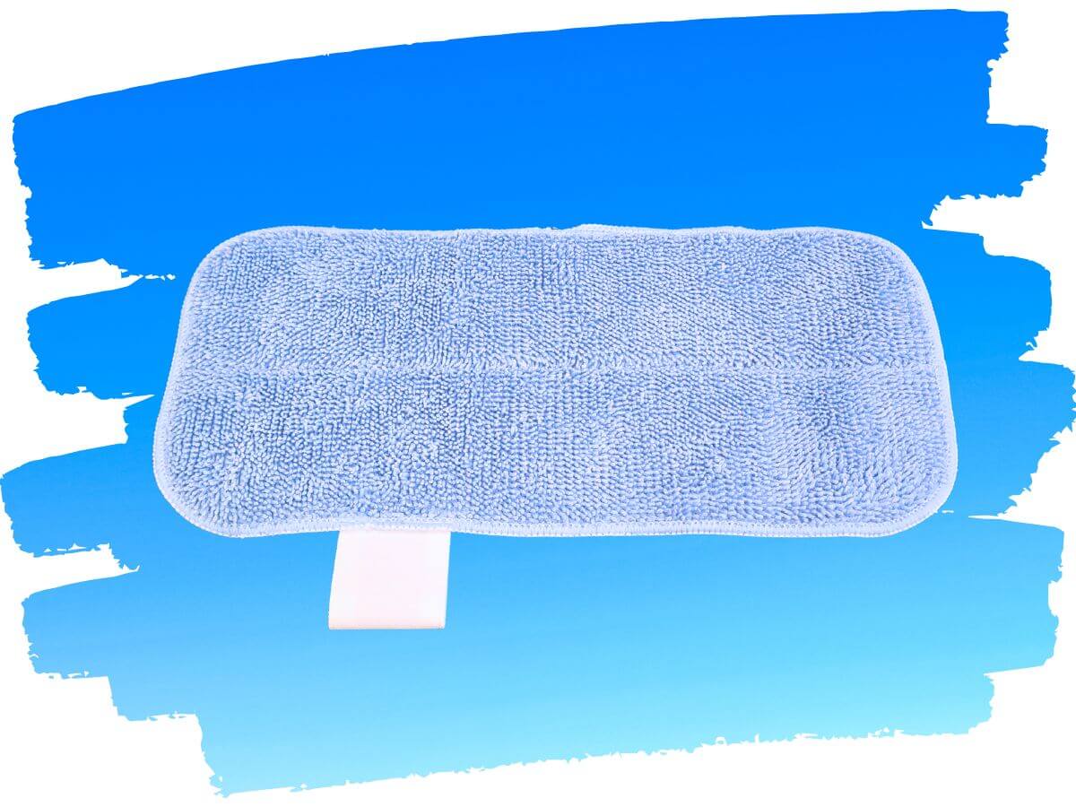 Accessoire: Paire de 2 coussinets en microfibre pour le balai NET
