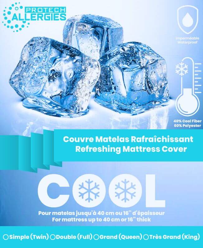 Couvre-matelas Rafraîchissant Imperméable - Image 4