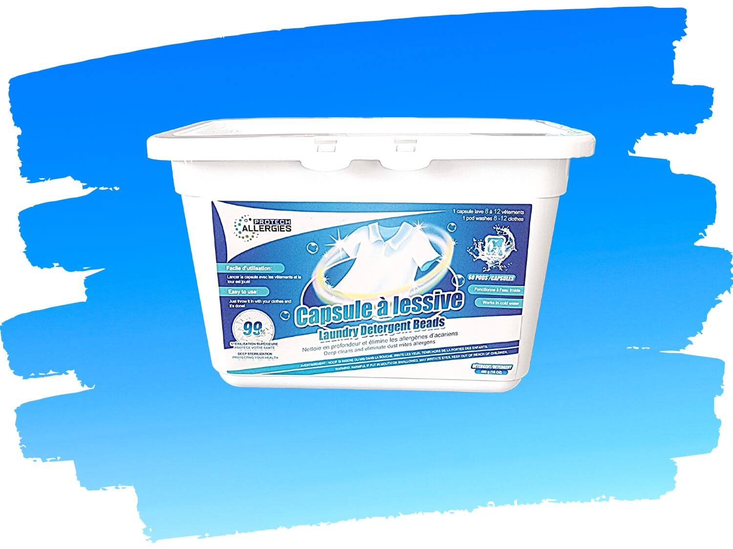 Détergent anti-acariens Protech Allergies