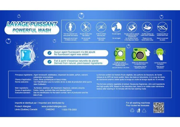 Détergent anti-acariens Protech Allergies - Image 2